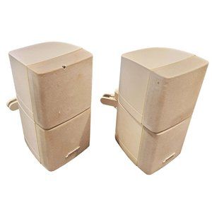 BOSE Double (2) White Cube Speakers (2nd Gen)